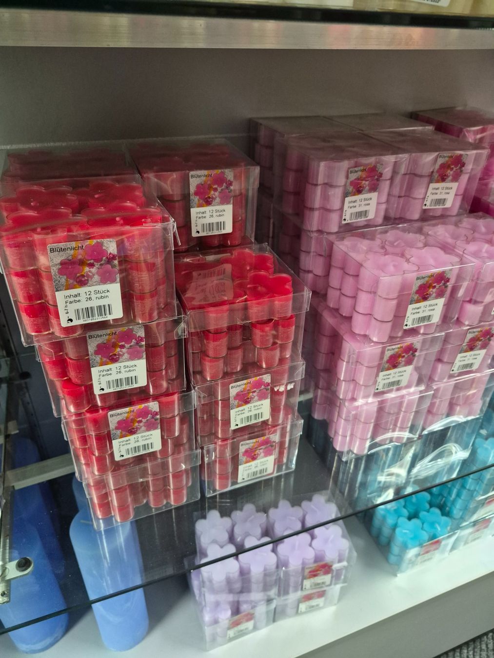 Candele: 489 Posten Blütenlichter - Kerzen  aus Liquidation – Nuovo (secondo la descrizione) da Derendingen venduto da Meisterstuecke 4