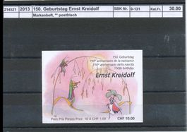 2013 "Ernst Kreidolf", Markenheftchen, ** postfrisch