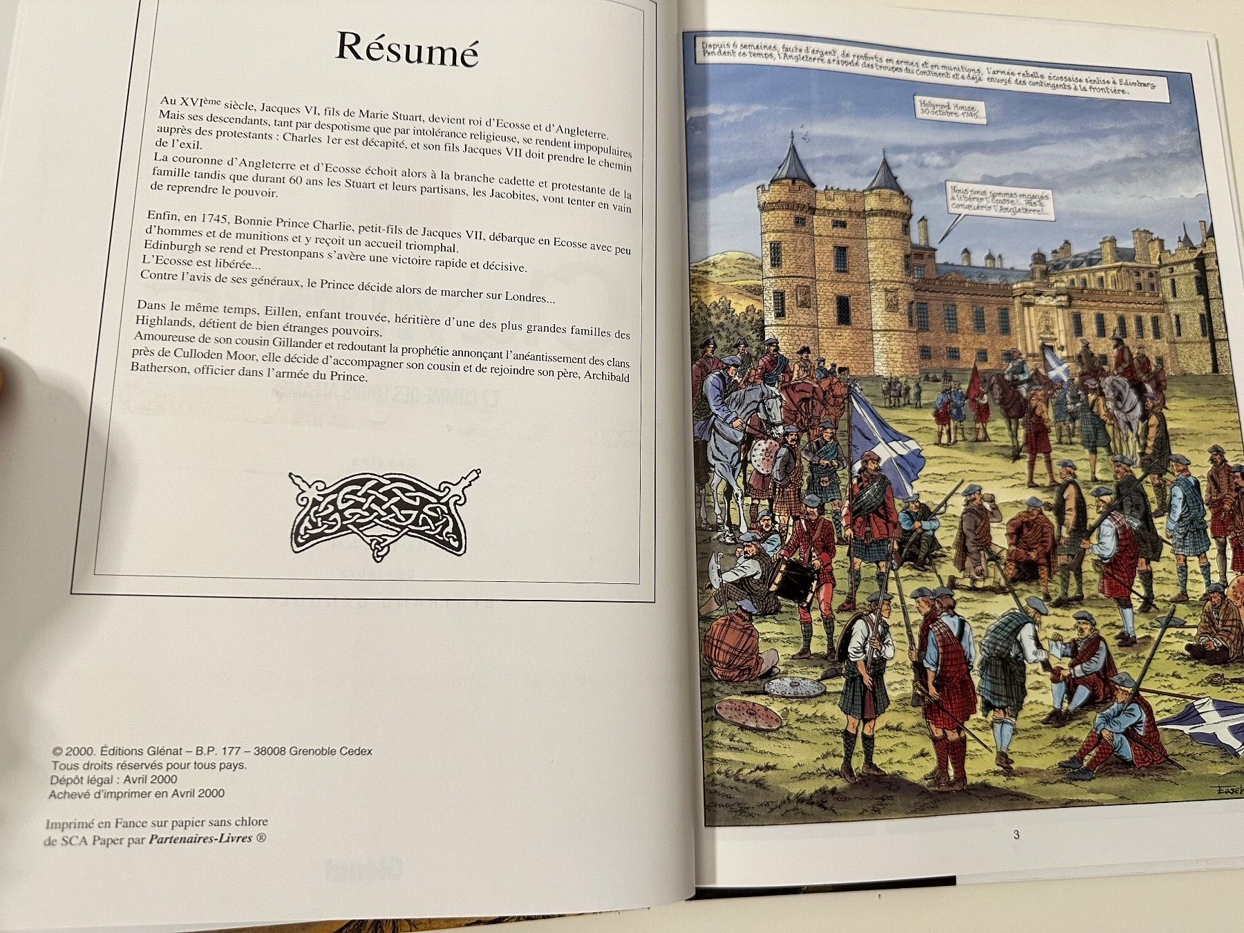 Comics: CLAYMORE - T.2 COMME DES LOUPS AFFAMÉS - HARDCOVER – Gebraucht aus Münsingen von Ganjam 3