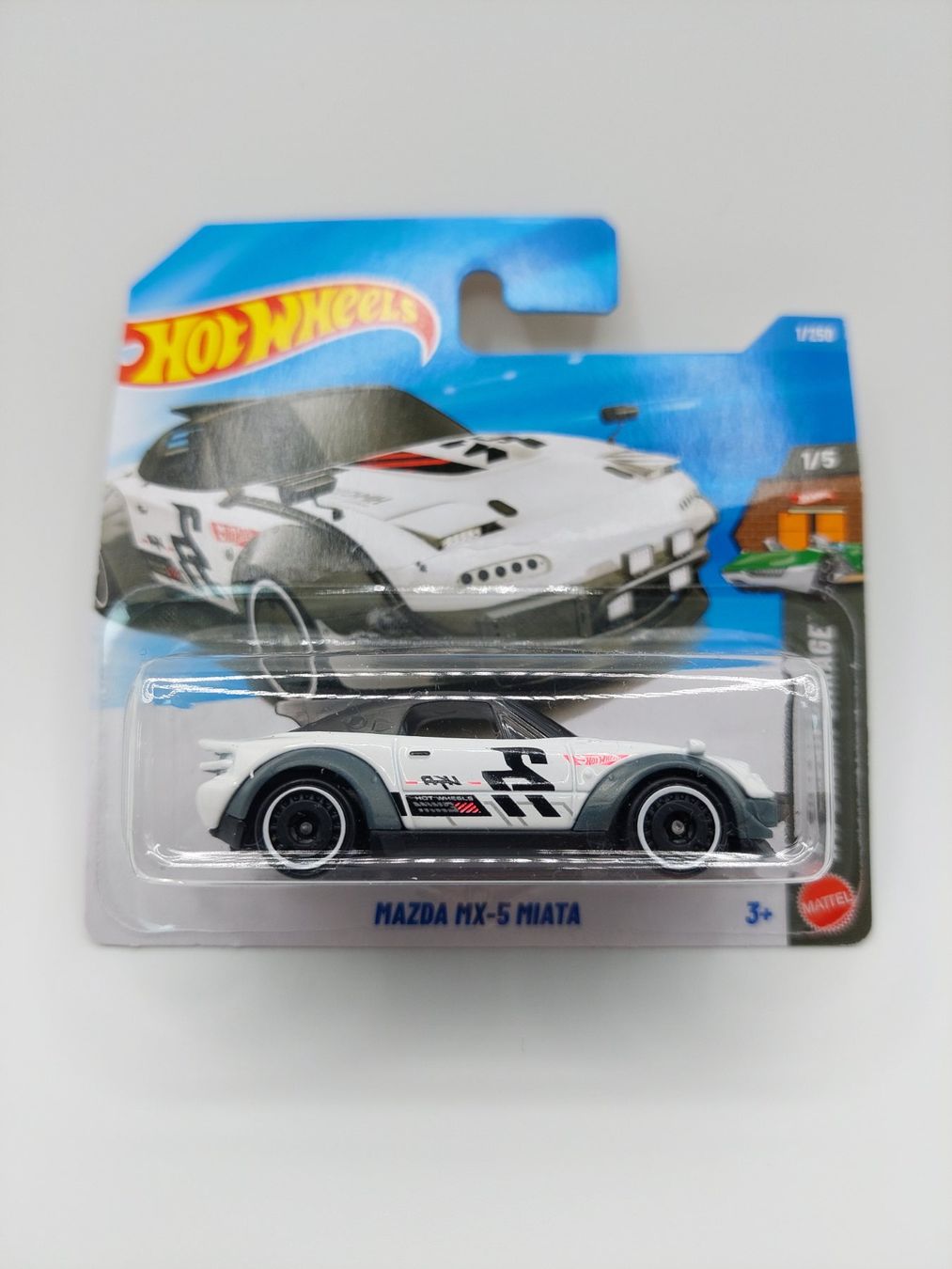 Hot Wheels Modellini d'auto: Hot Wheels Mazda MX-5 Miata – Nuovo e nell'imballaggio originale da Rüti ZH venduto da S_Like