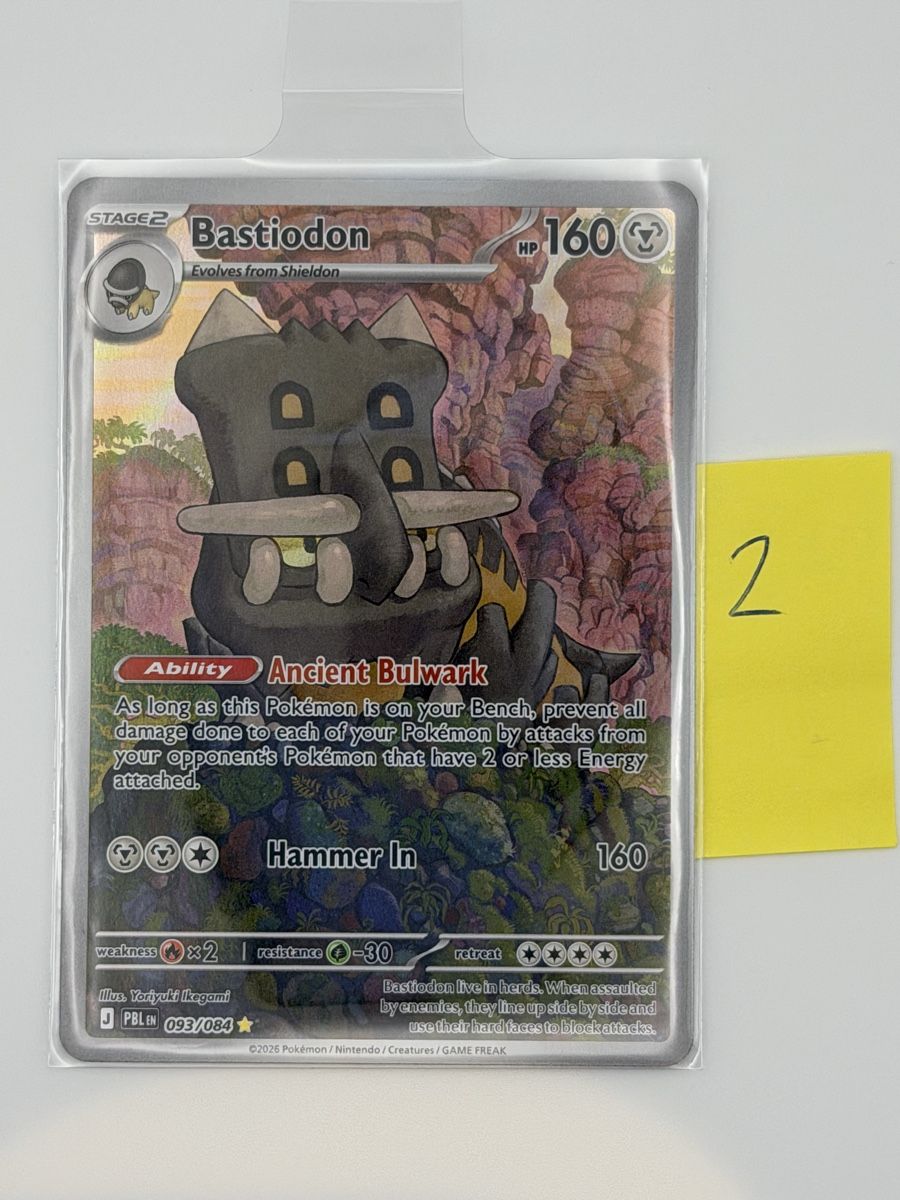 Pokémon Carte collezionabili: Pokémon Bastiodon 093/084 – Nuovo (secondo la descrizione) da Uster venduto da CDM96