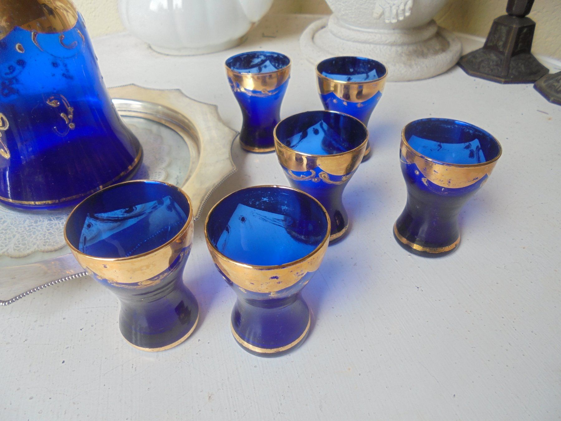 Set di piatti: Antikes Likörset ca. 1940 – Usato da Camorino venduto da Hunpete 2