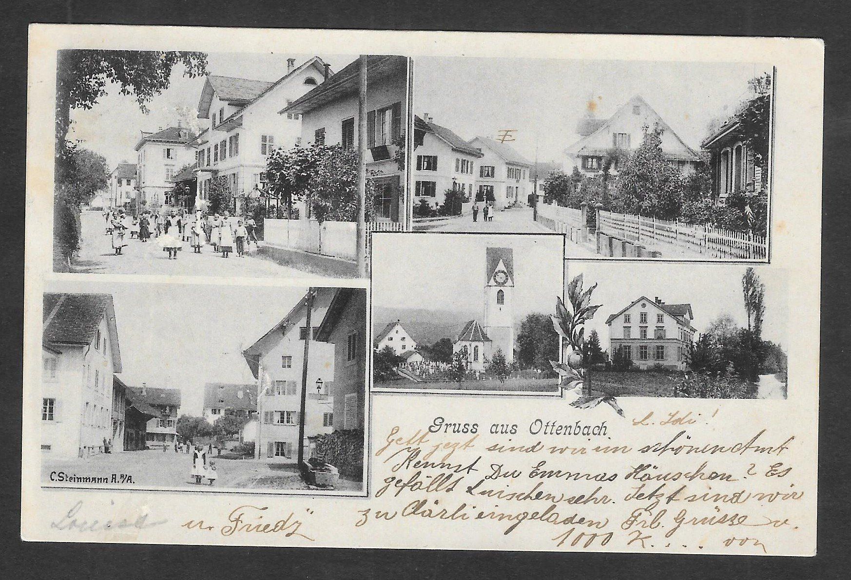 Ansichtskarten: Ottenbach 5 Bilder – Gebraucht aus Olten von clotaldi
