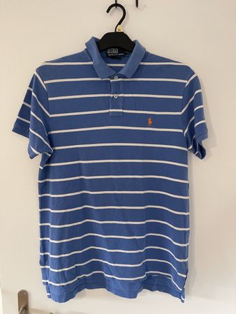 Polo Ralph Lauren Gestreift, Hellblau/Weiss, Gr. L