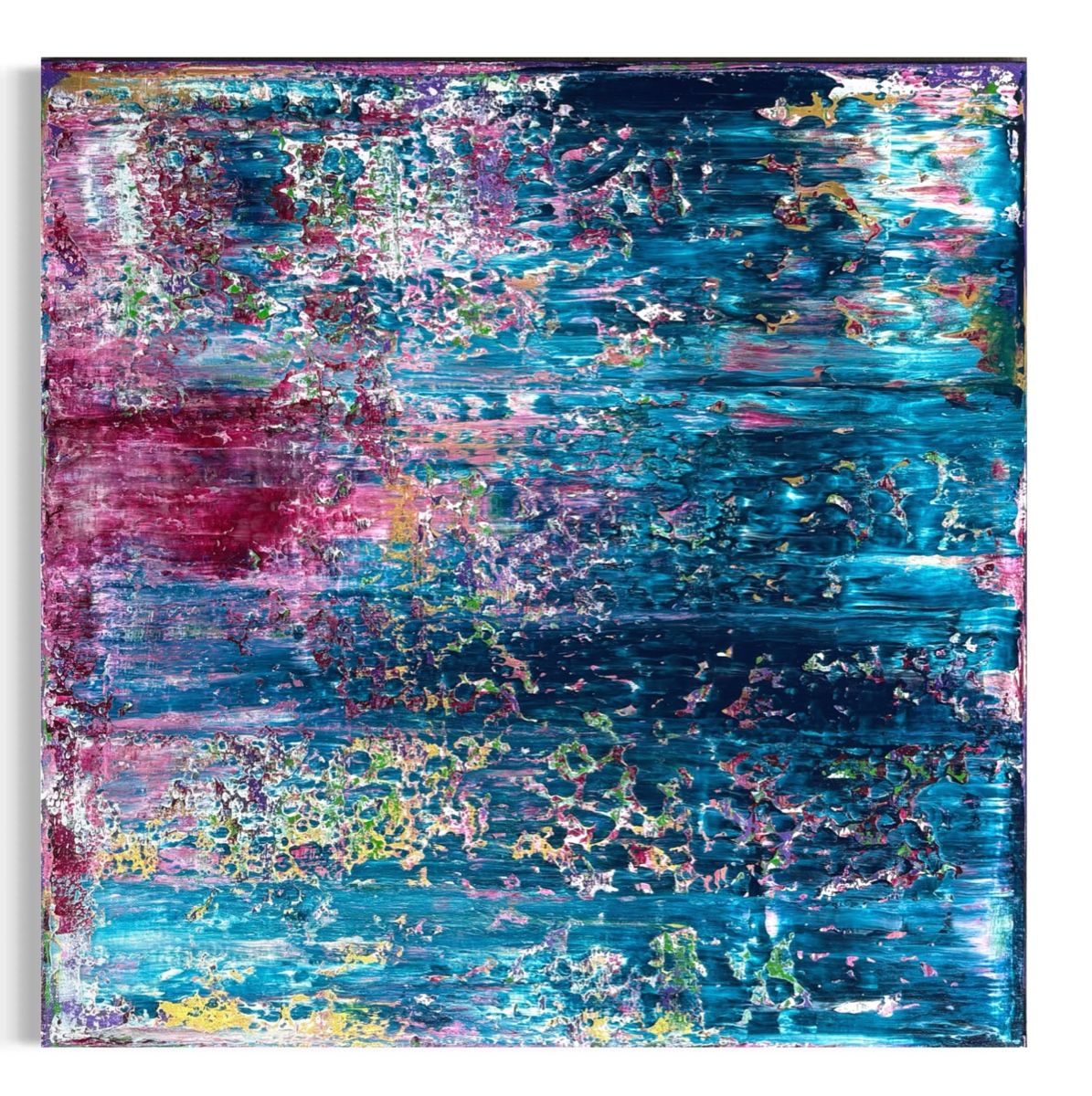 Dipinti: Original abstraktes Acrylbild 50x50 cm – Nuovo e nell'imballaggio originale da Kirchlindach venduto da GeibKeller