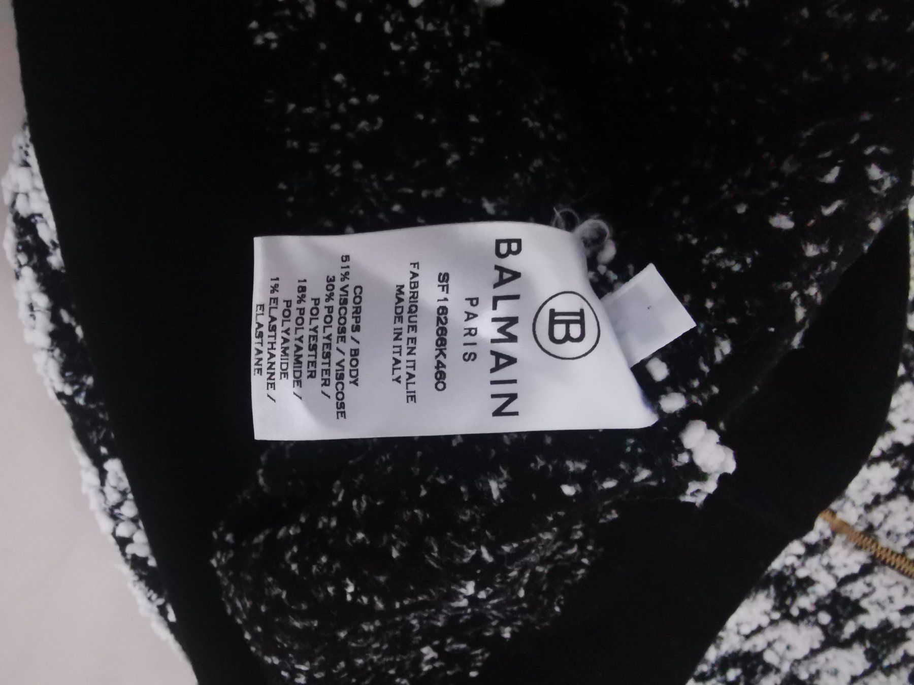Balmain Vestiti: Balmain Mini Strickkleid 36 – Usato da Fehraltorf venduto da freeform2020 5