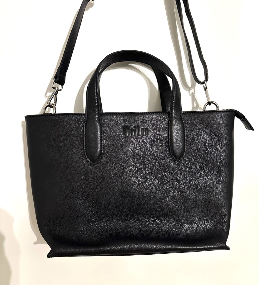 Borse da donna: DriLu Leder Handtasche - Schwarz – Nuovo e nell'imballaggio originale da Wittenbach venduto da bes_k8vr 5