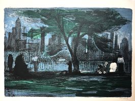 Victor Surbek (1885 - 1975) - Farblithographie