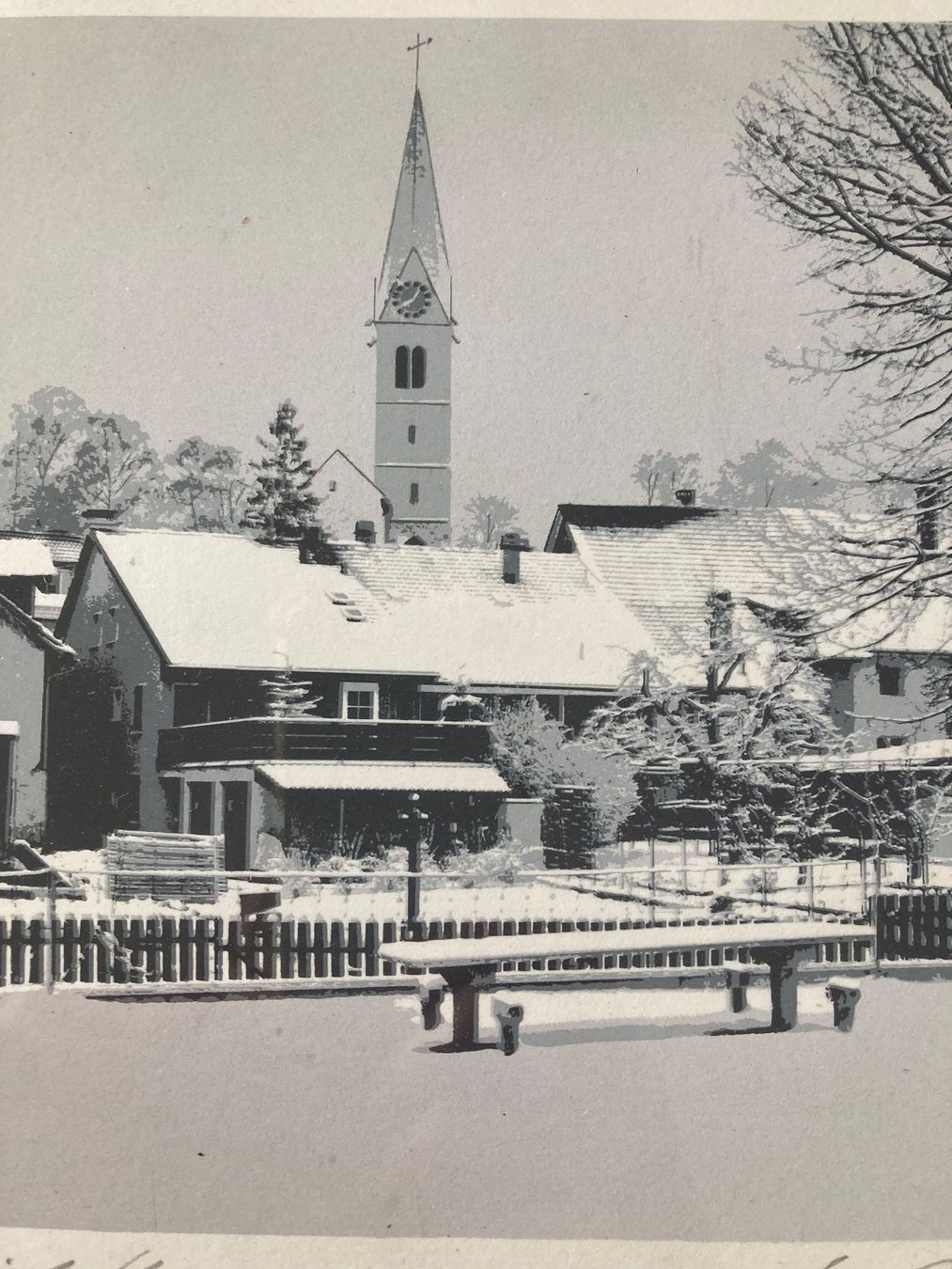 Poster & Bilder: Bild Kirche Oberwinterthur – Gebraucht aus Humlikon von simi_simi 1