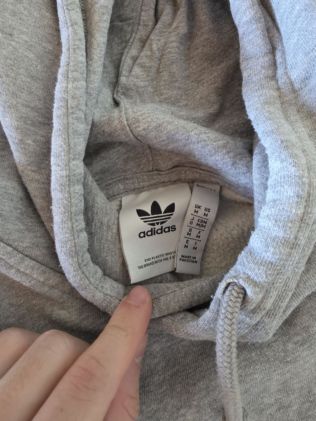 Adidas Pullover & Sweatshirts: sweatshirt Adidas gris – Neu (gemäss Beschreibung) aus Grandson von dim_mll9 1