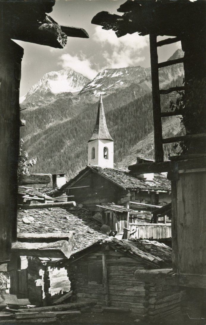 Cartoline postali: Kippel  VS  im Lötschental  -    7  diverse Karten – Usato da Brig venduto da Valcards54 6