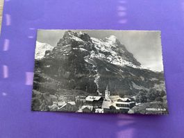Grindelwald, vintage, Rarität! alte Ak 1952