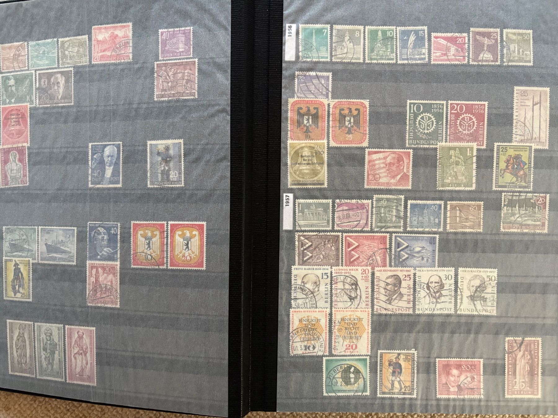 Alle Briefmarken: Album Briefmarken Berlin 1948-1990 – Gebraucht aus Steinmaur von Nicorutishauser 2