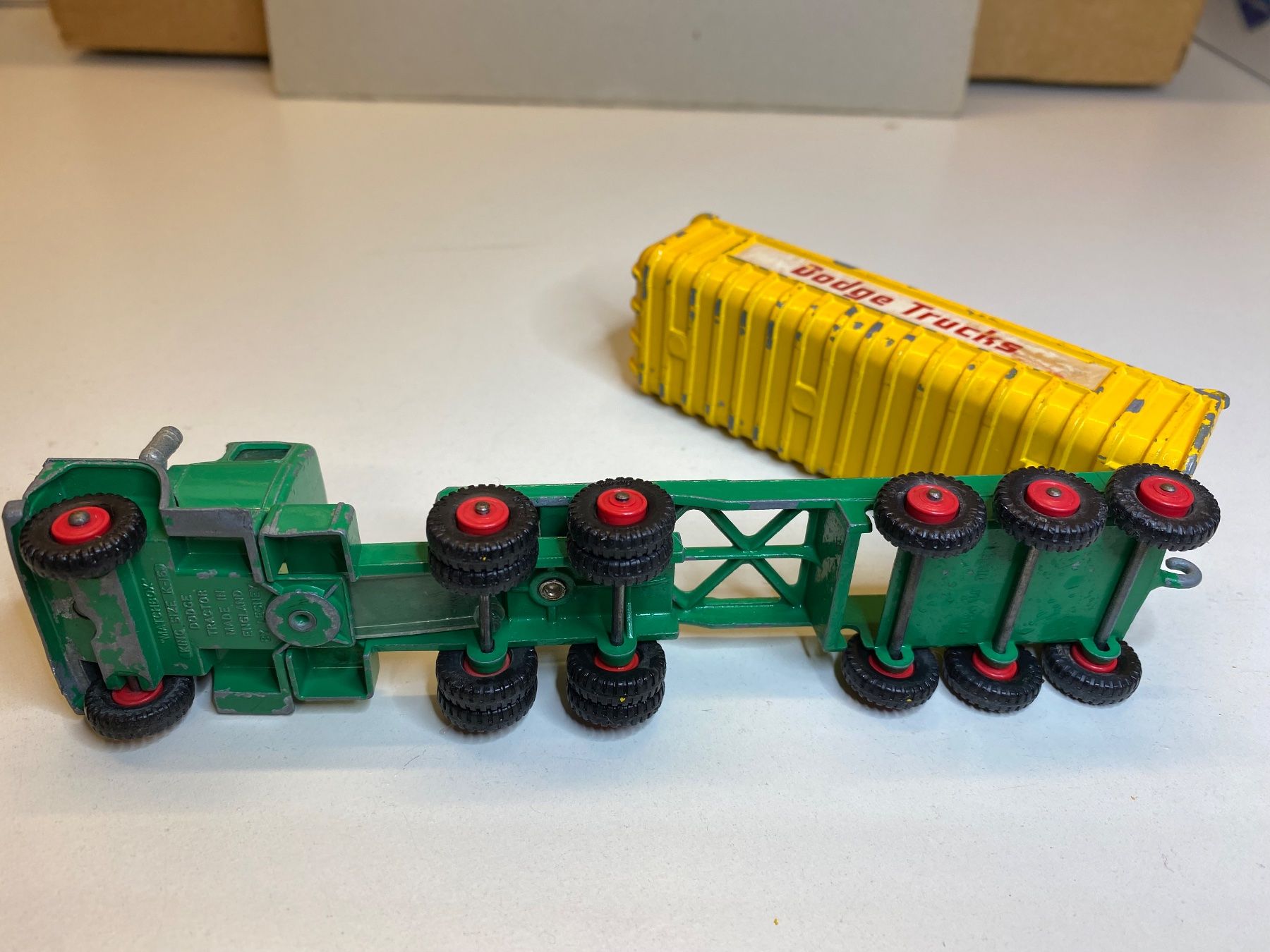Matchbox Modellini d'auto: Matchbox  Dodge Tractor – Usato da Rüti ZH venduto da Weder2 2