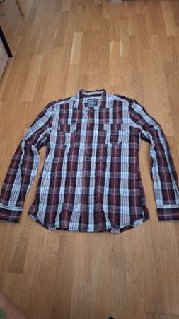 Rotes Herren Hemd Holzfäller Stil, Grösse M - Top Zustand!