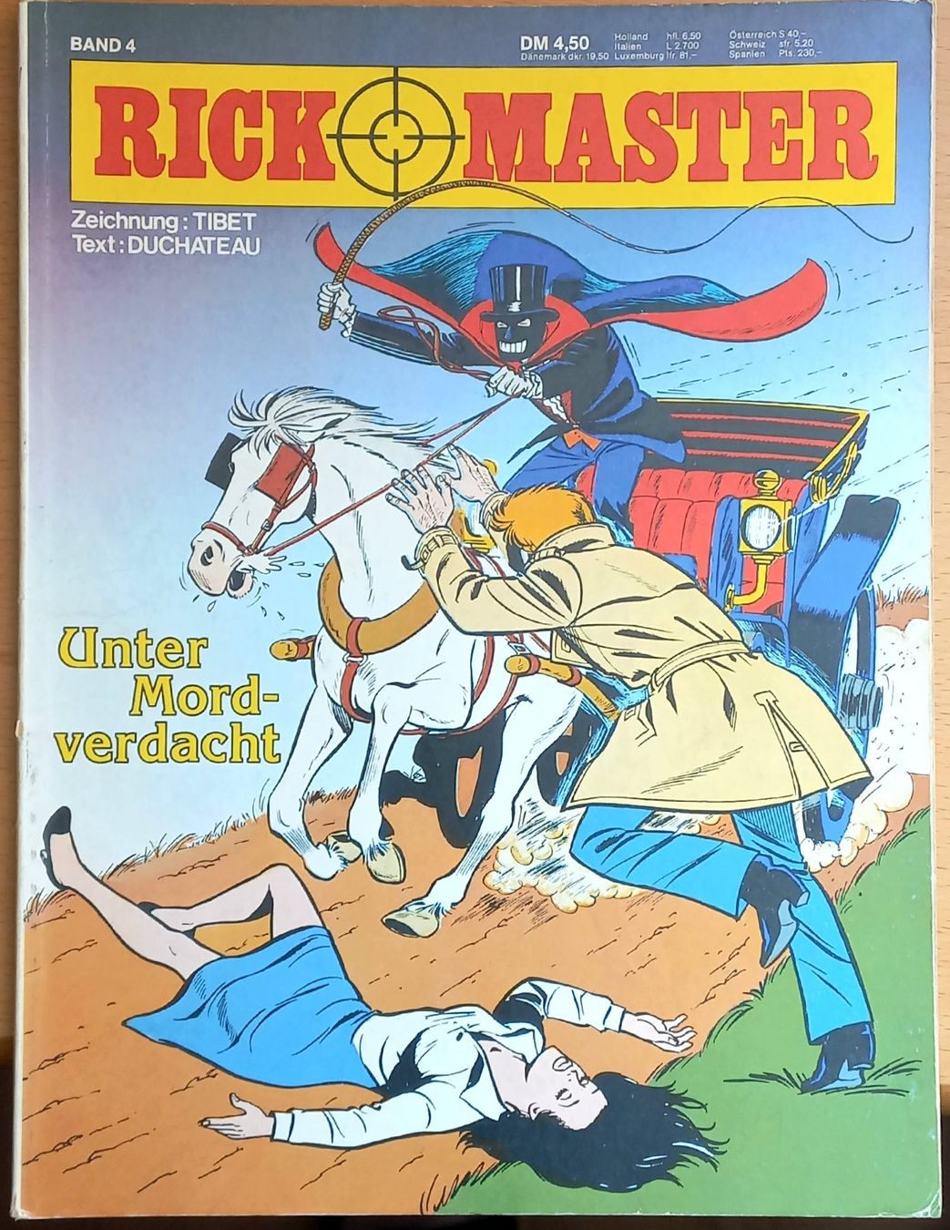 Fumetti: Comic - Rick Master 4 - unter Mordverdacht – Usato da Niederuzwil venduto da lubimaja