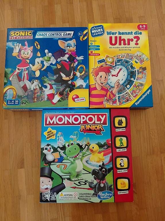 Spiele: 3 x Brettspiele – Gebraucht aus Steinhausen von mal_n6x6