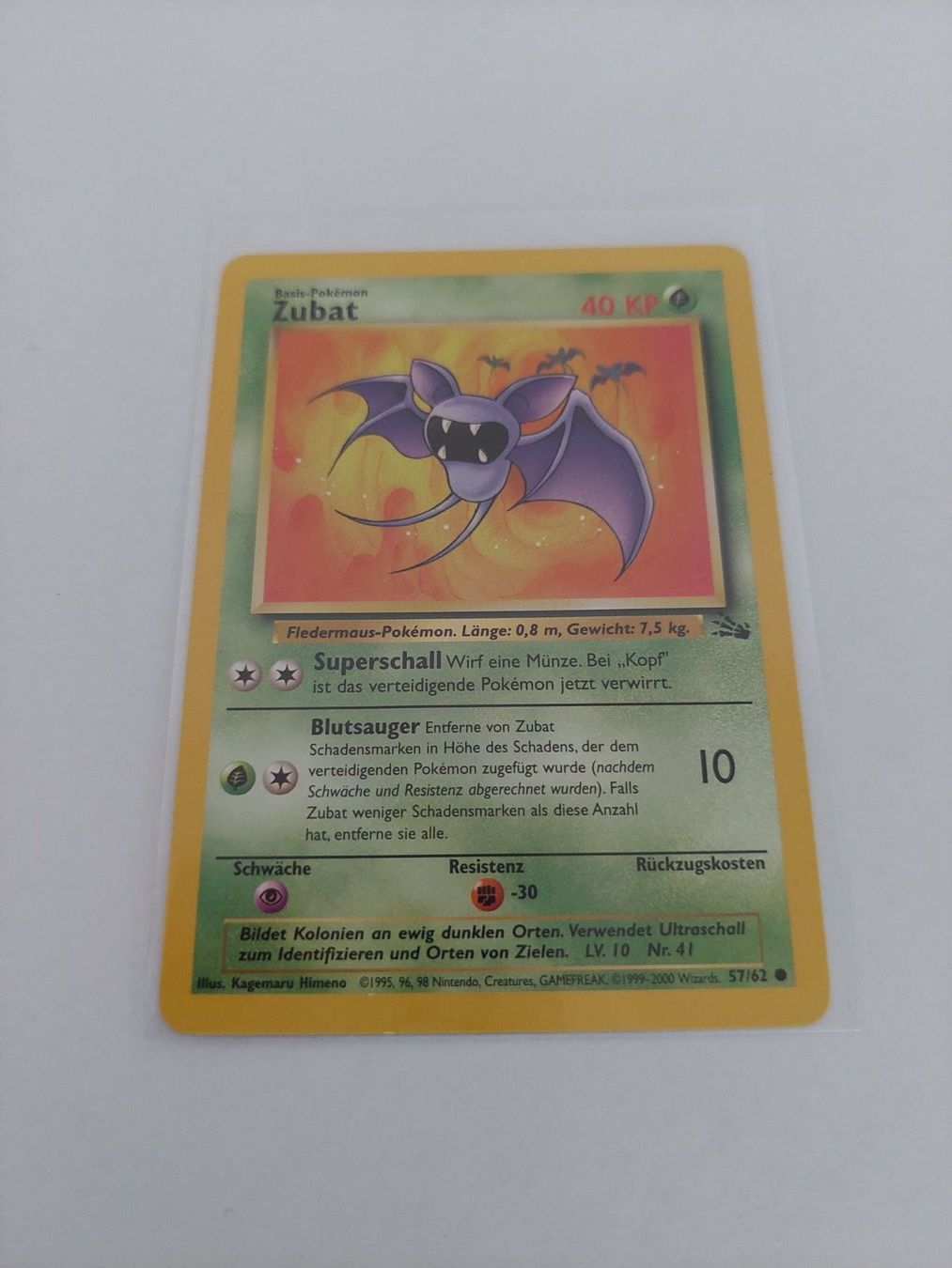 Cartoline: Zubat – Nuovo (secondo la descrizione) da Köniz venduto da Pokecollect