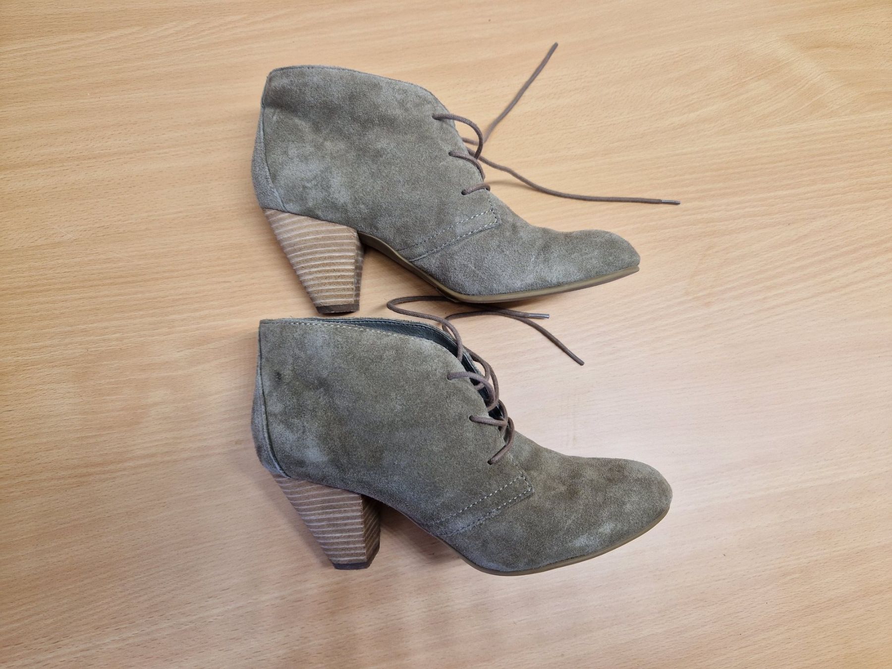 Damenschuhe: Stiefeletten, Ankle Boots braun Gr. 38 Echtes Leder – Neu (gemäss Beschreibung) aus Nebikon von Japostyle 5