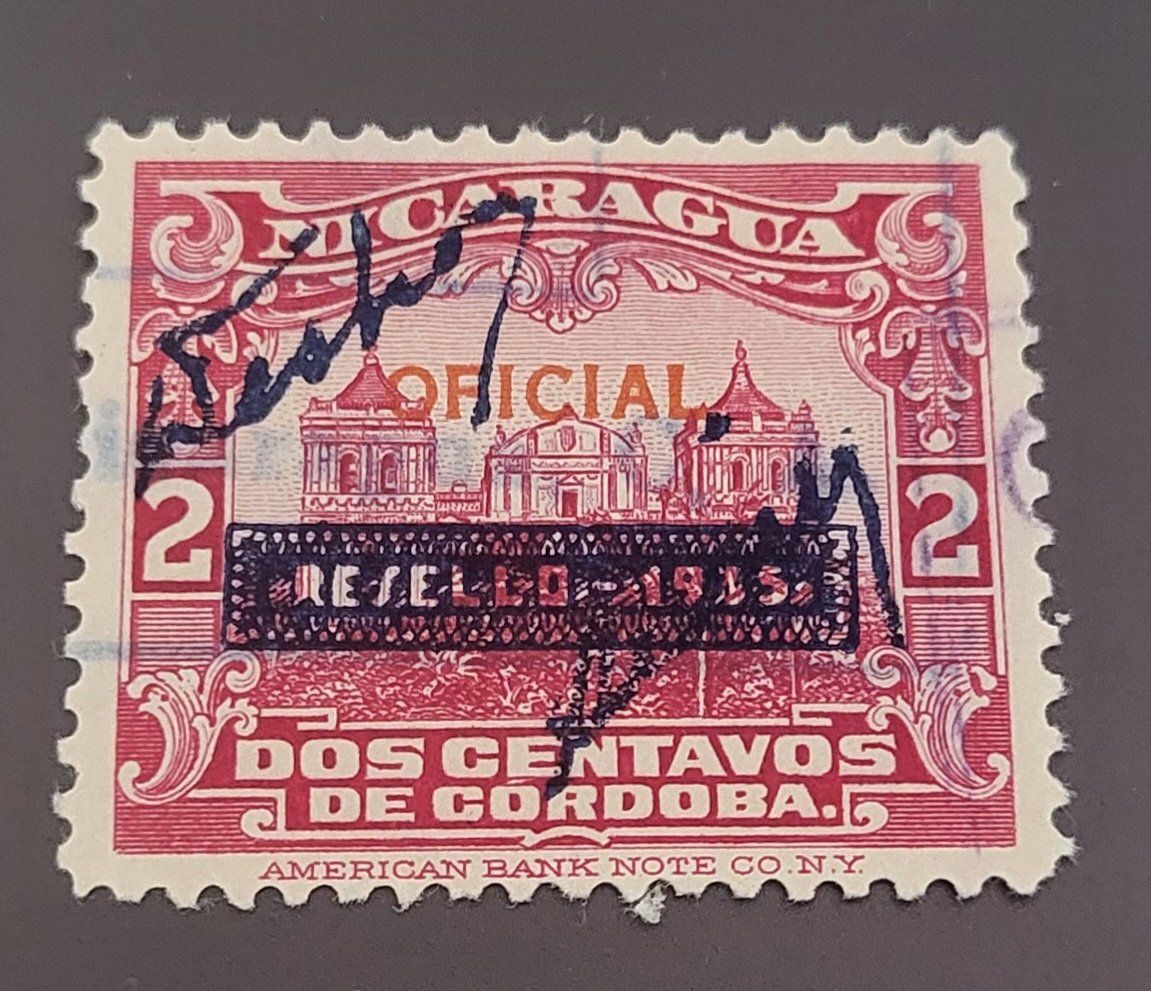 Alle Briefmarken: Nicaragua 1935 briefmarke – Gebraucht aus St Gallen von Stampsalshobby