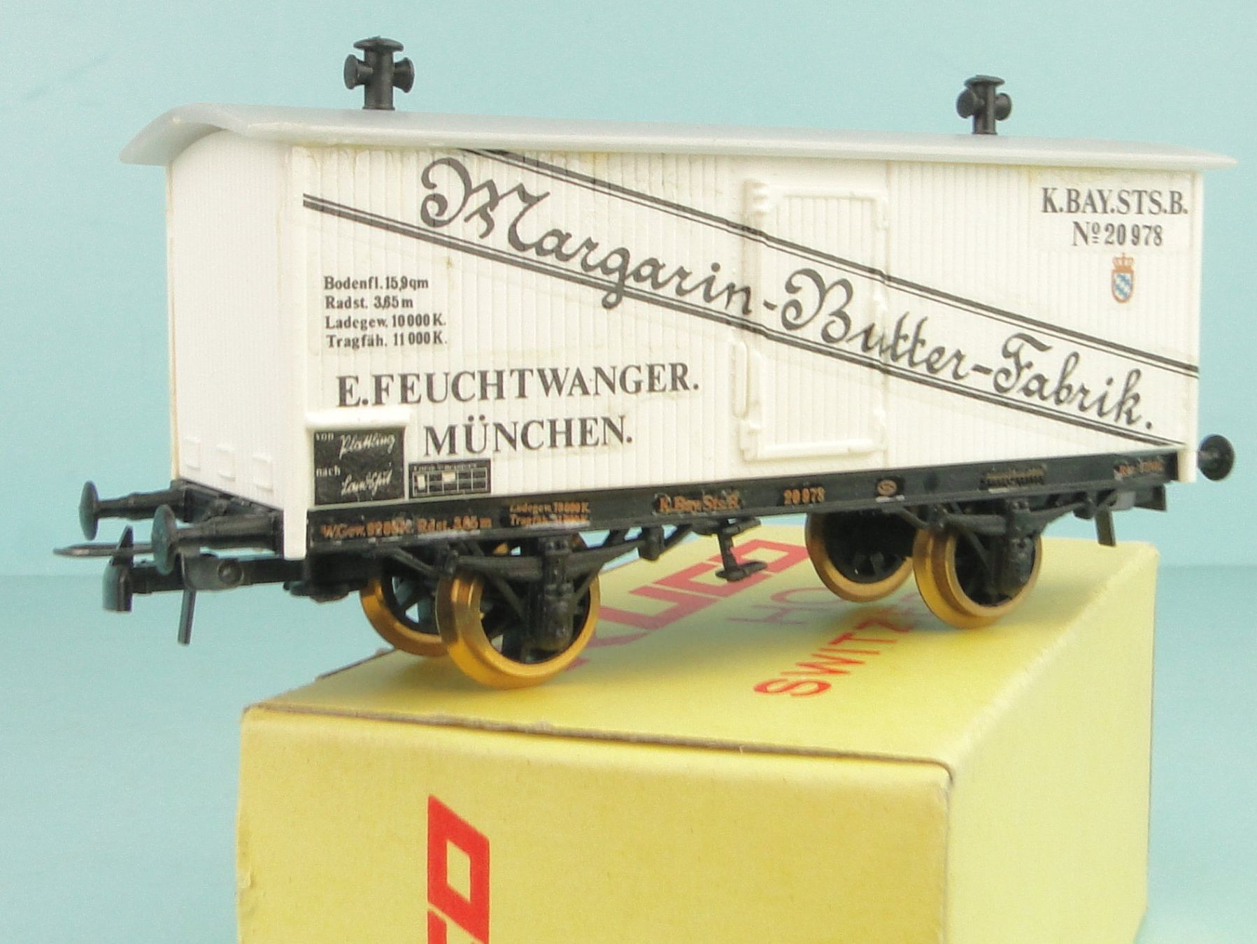 Modelleisenbahnen: Ruco K.Bay.STS.B. E. Feuchtwanger München, neuwertig – Gebraucht aus Bülach von cann11