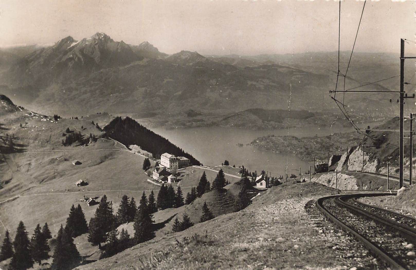 Cartoline postali: Rigi Kulm Eisenbahn – Usato da Biasca venduto da Blenio71