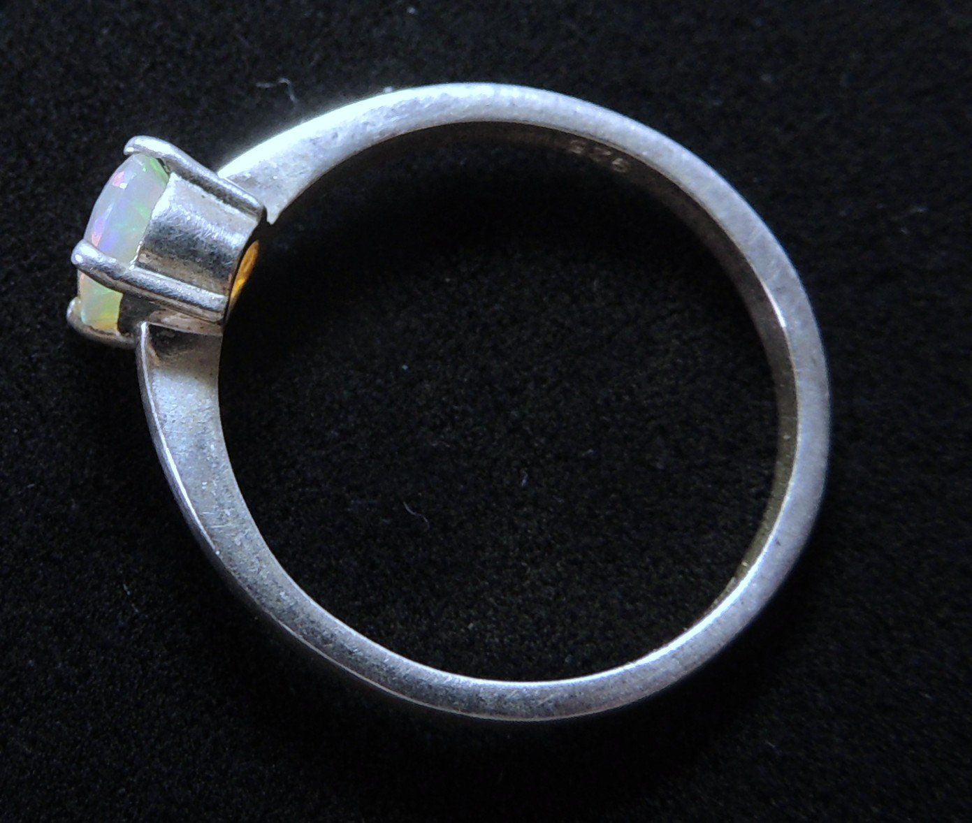 Anelli: Opal Silber 925 Fingerring Gr. 53 – Usato da Waldenburg venduto da schaller707 7