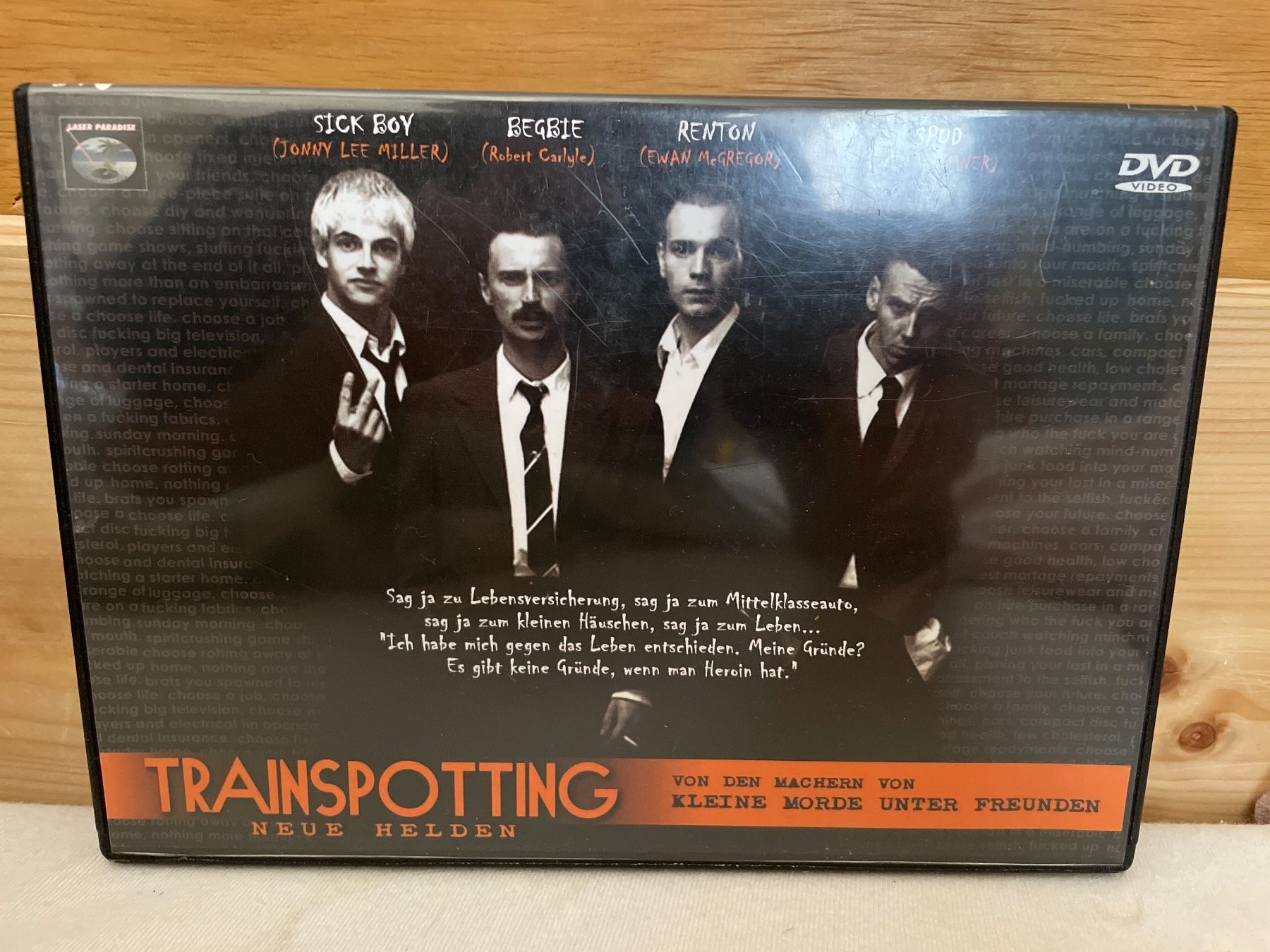 Tutti i DVDs: [DVD] Trainspotting (1996) – Usato da Frasnacht venduto da GracyStore