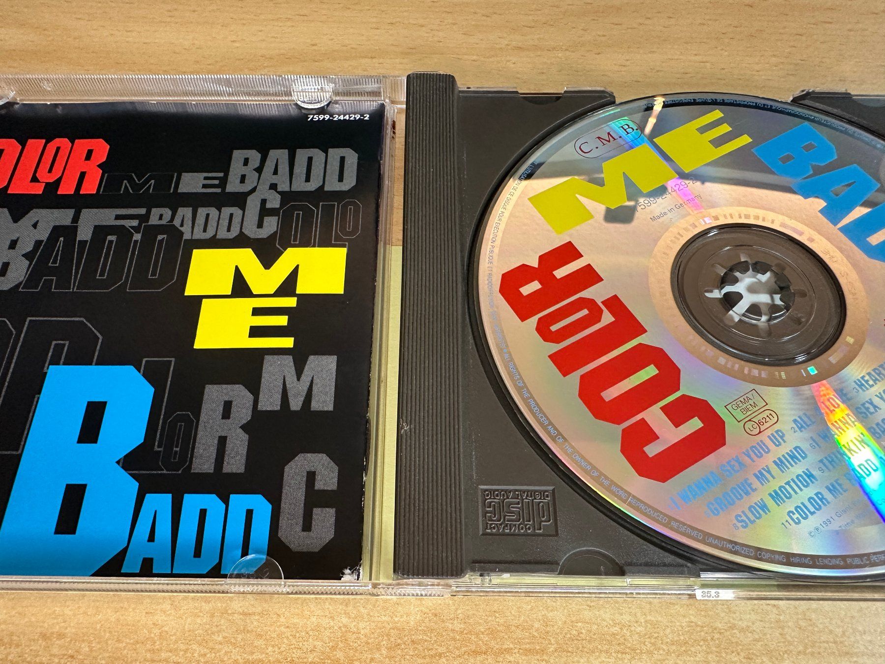 CD: Color Me Badd – C.M.B. – Usato da Rikon im Tösstal venduto da Alpenmutz 2