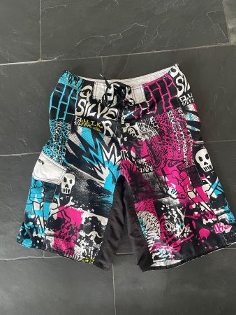 Badehose Quiksilver gemustert Grösse 32