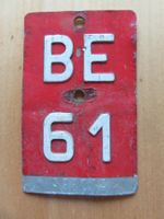 Velonummer BE 61