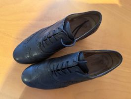 Gabor Schnürschuhe Grösse 40 schwarz Lederschuhe Brogues 49 