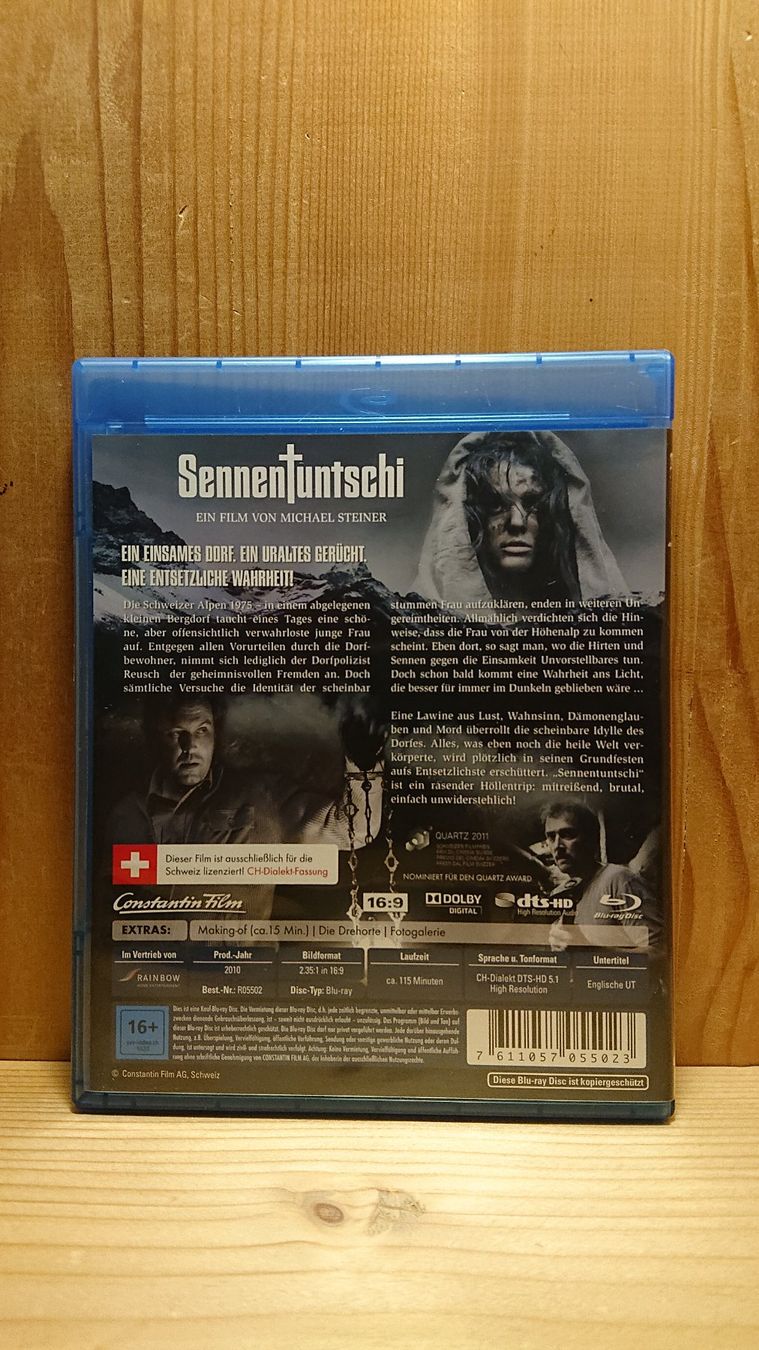 Tutti i DVDs: SENNENTUNTSCHI Blu-Ray – Usato da Wilderswil venduto da Exebub 1