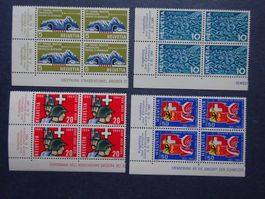 1964 Z-Nr. 406 - 409 4er Block postfrisch** SBK2026 16.00