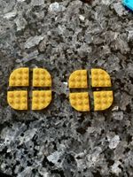 LEGO - Gelbe Viertelkreis-Platten, 8 Stück