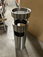 Abfalleimer mit Aschenbecher Rosconi
