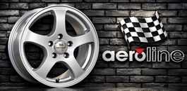 Aktions-Alufelgen AEROLINE 11X 6,5x16 ET55 5x100