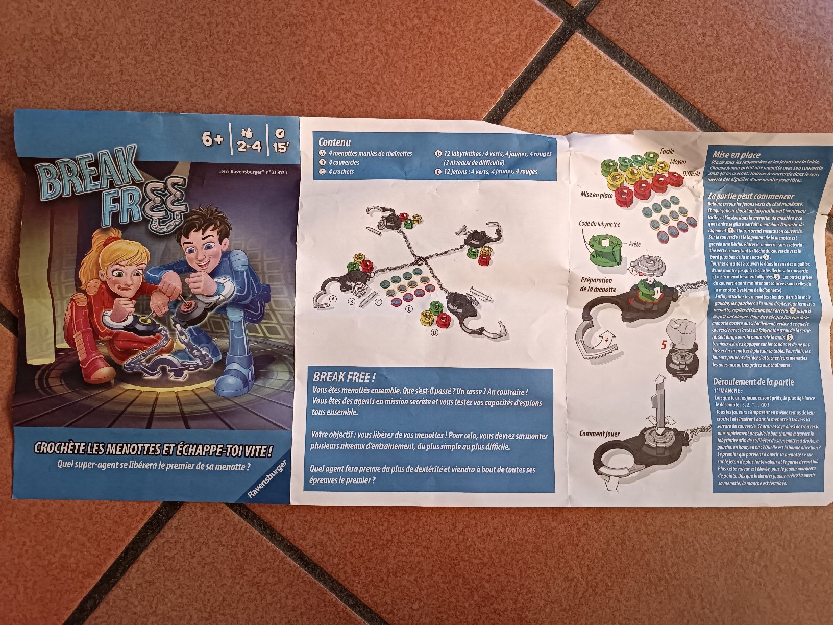Ravensburger Giochi: Jeu de société "Break Free" Ravensburger complet – Usato da Bevaix venduto da dusspe 4