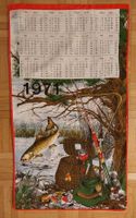 Küchentuch Motiv Kalender 1971 alba Appenzell