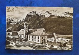 Ansichtskarte Engelberg mit Bahnstempel St.E.B, 15.Aug.1944