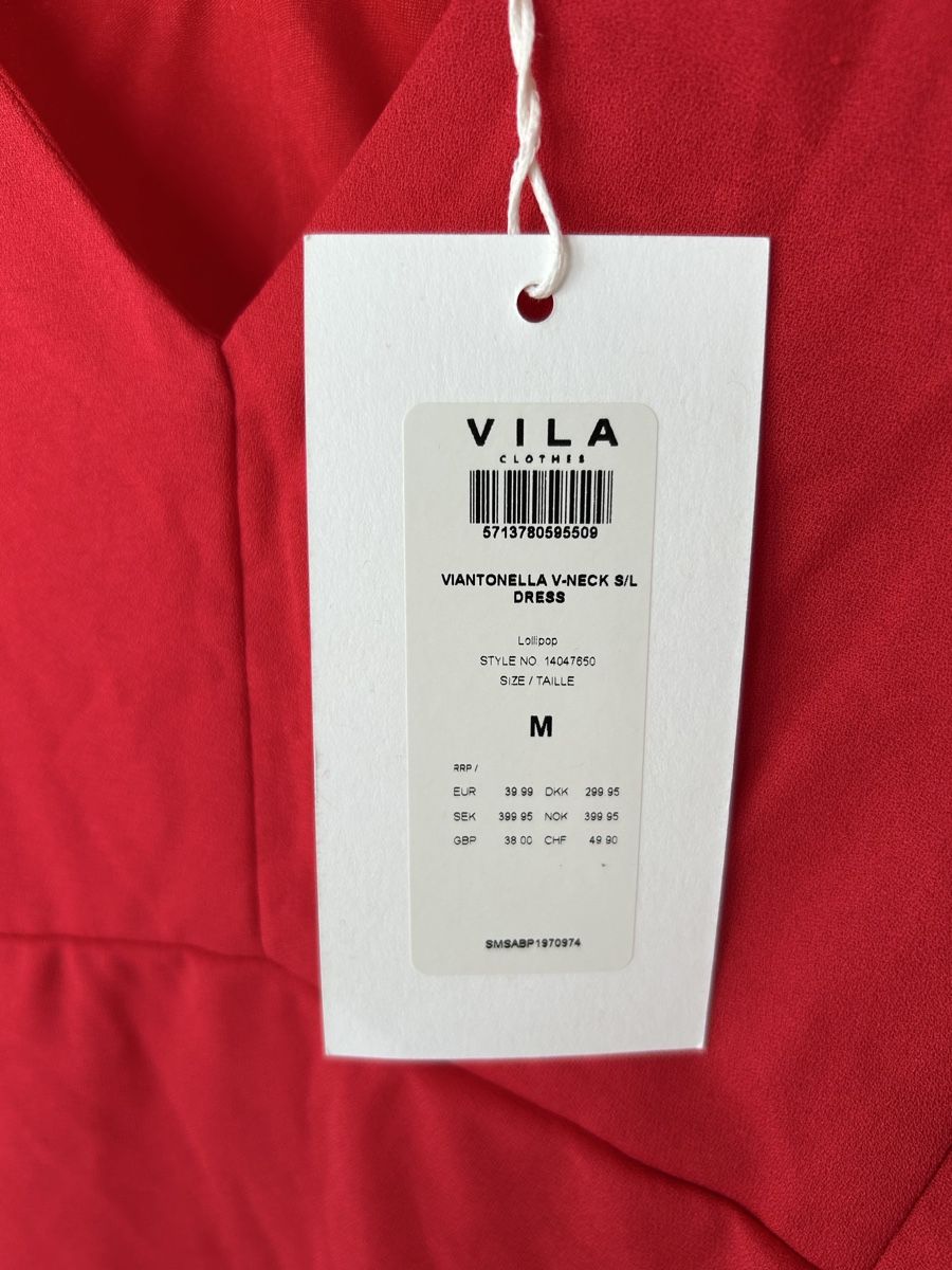 Vila Kleider: Rotes VILA-Kleid – Neu und originalverpackt aus Niederwangen BE von Chill_Out 2