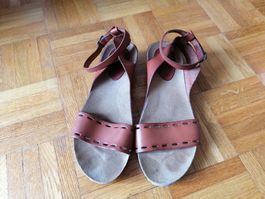 Kickers Riemchensandalen Leder braun 38