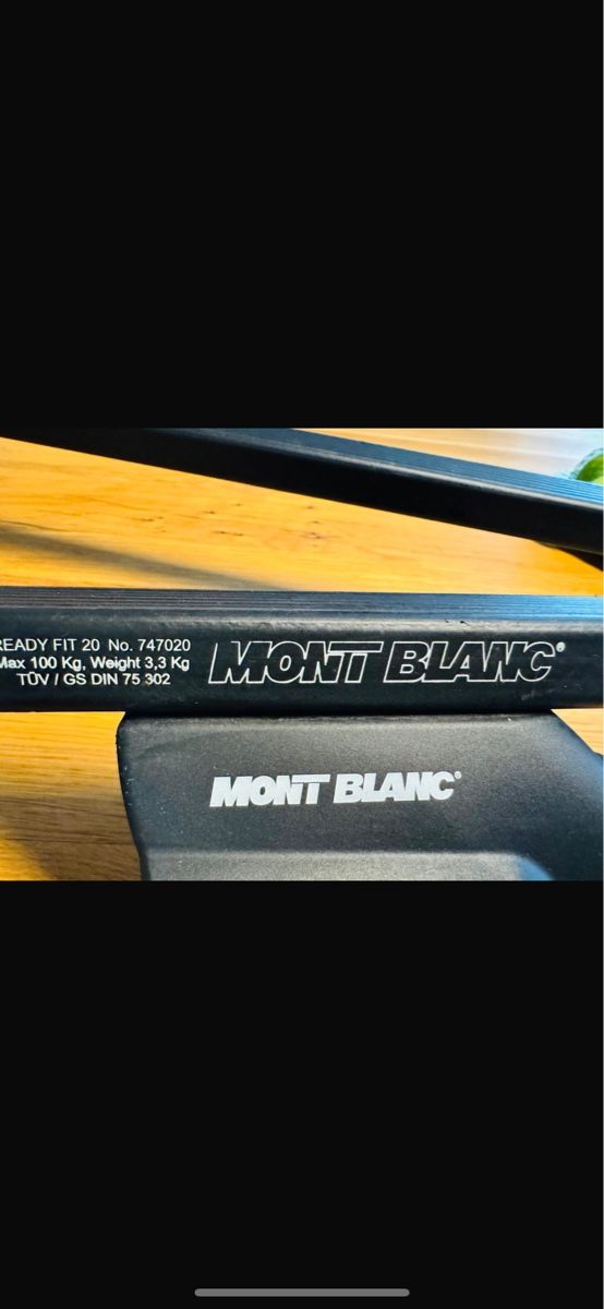Mont Blanc Dachträger: Mont Blanc Relingträger Ready Fit 20 – Gebraucht aus Pfäffikon SZ von Norina2005