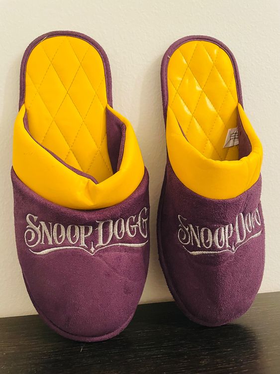 Snoop Dogg Leather House Slippers Leder Finken Kaufen auf Ricardo