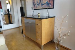 Meisterarbeit Vogelaugenahorn Sideboard