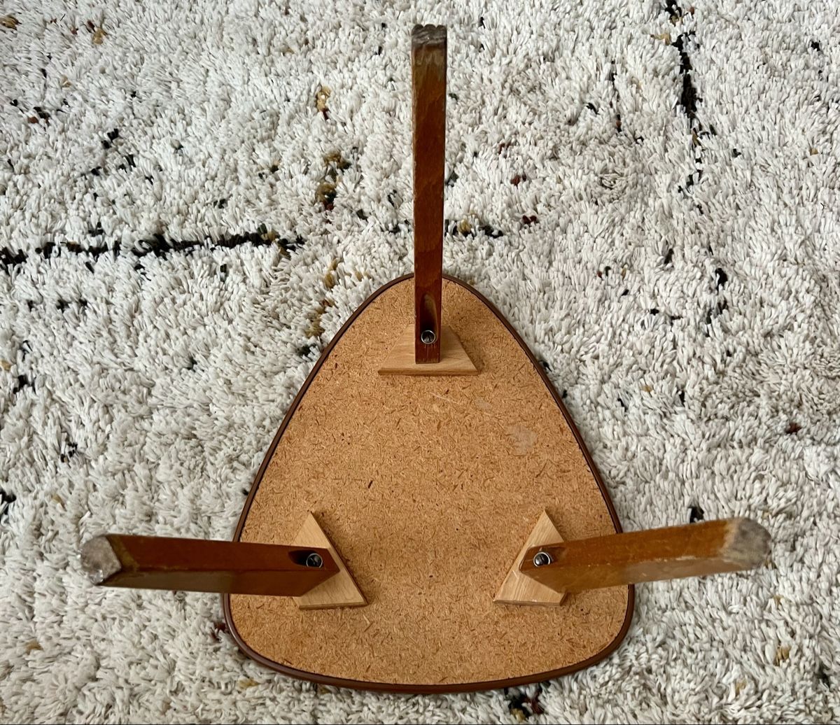 Sgabelli: Vintage grosser Mid Century Blumenhocker – Usato da Hunzenschwil venduto da Madachica 3
