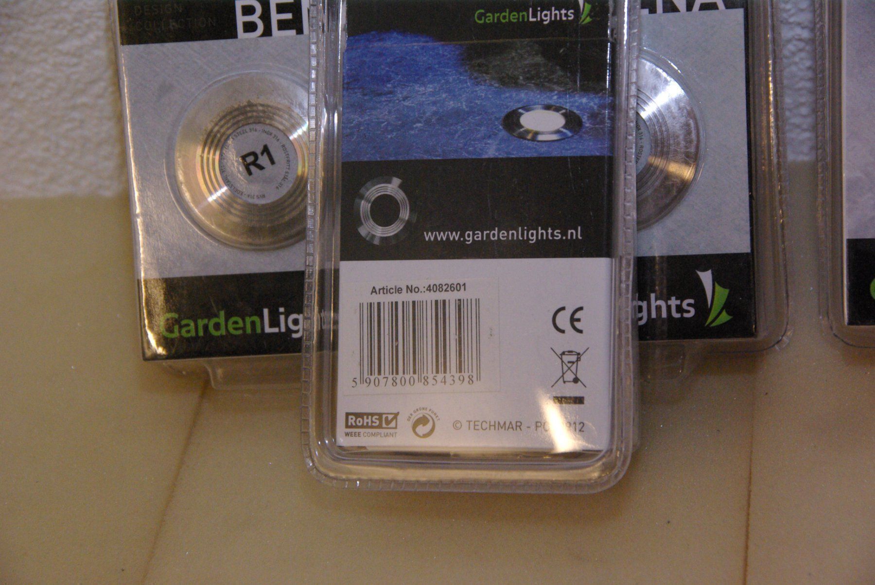 Lampes: 4x GardenLights "BENA" Edelstahl Abdeckung – Neuf avec emballage d'origine à Herisau par Cevianer1844 4