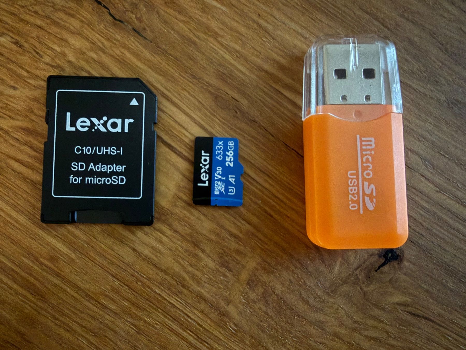 Lexar Schede di memoria: Lexar High-Performance 633x Micro SD Karte + USB-A Adapter! – Usato da Effretikon venduto da Alter 1
