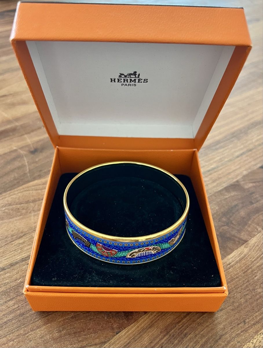 Hermès Bracciali & Braccialetti: Hermès Paris bracelet en email – Nuovo (secondo la descrizione) da Pully venduto da famillepellet