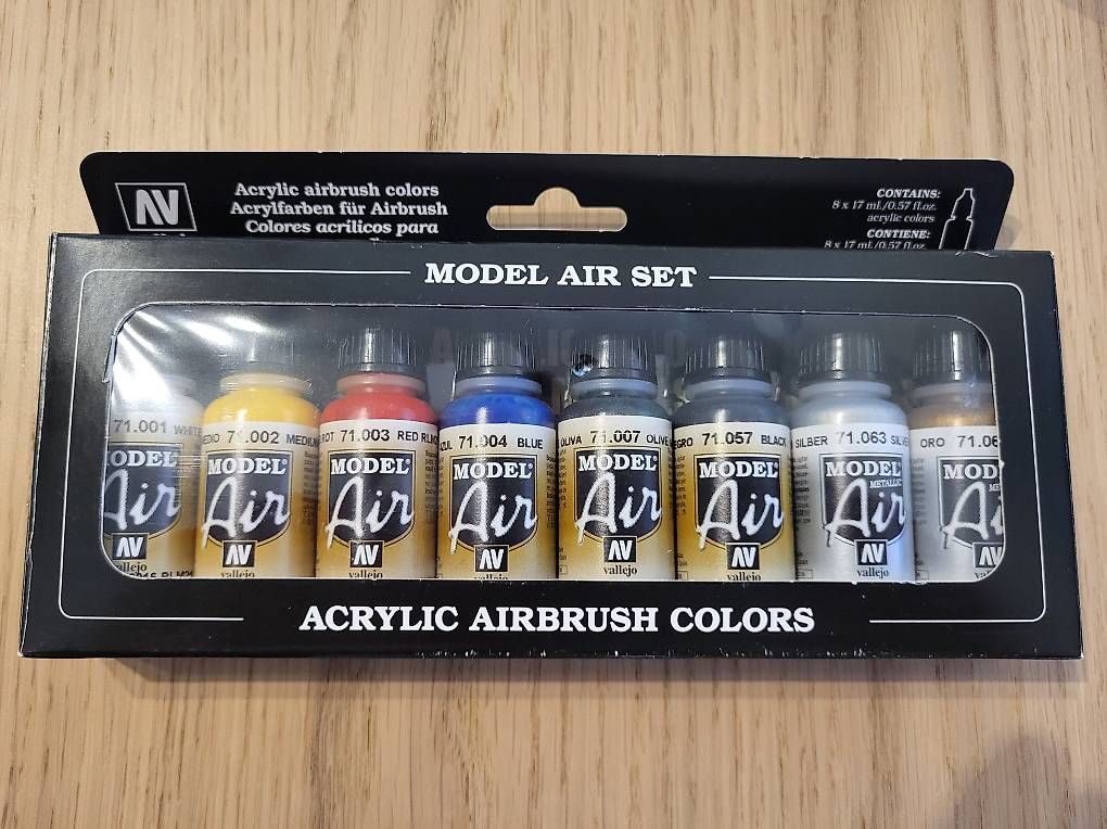 Farben: Vallejo Farb-Set & Airbrush-Mittel – Gebraucht aus Jonen von Nabla31415 2